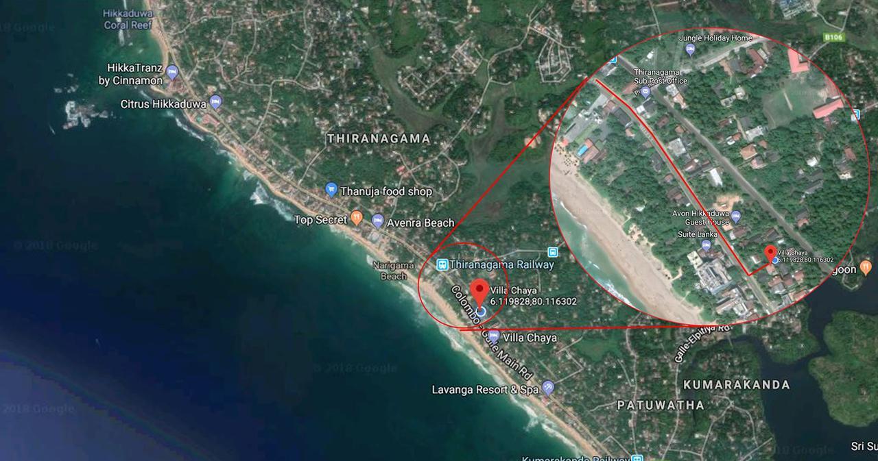 Villa Chaya Hikkaduwa Ngoại thất bức ảnh
